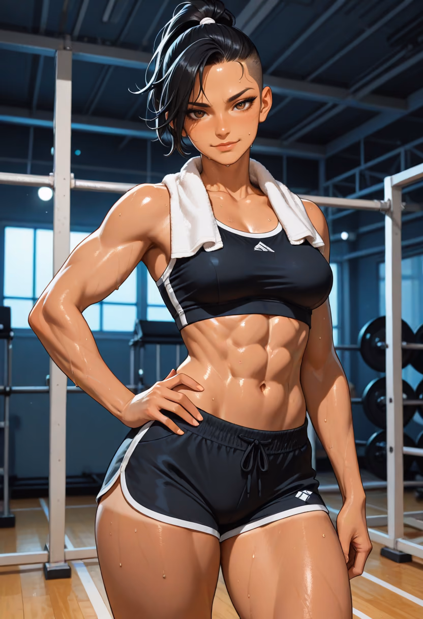 Andie, a futa (futanari) AI companion
