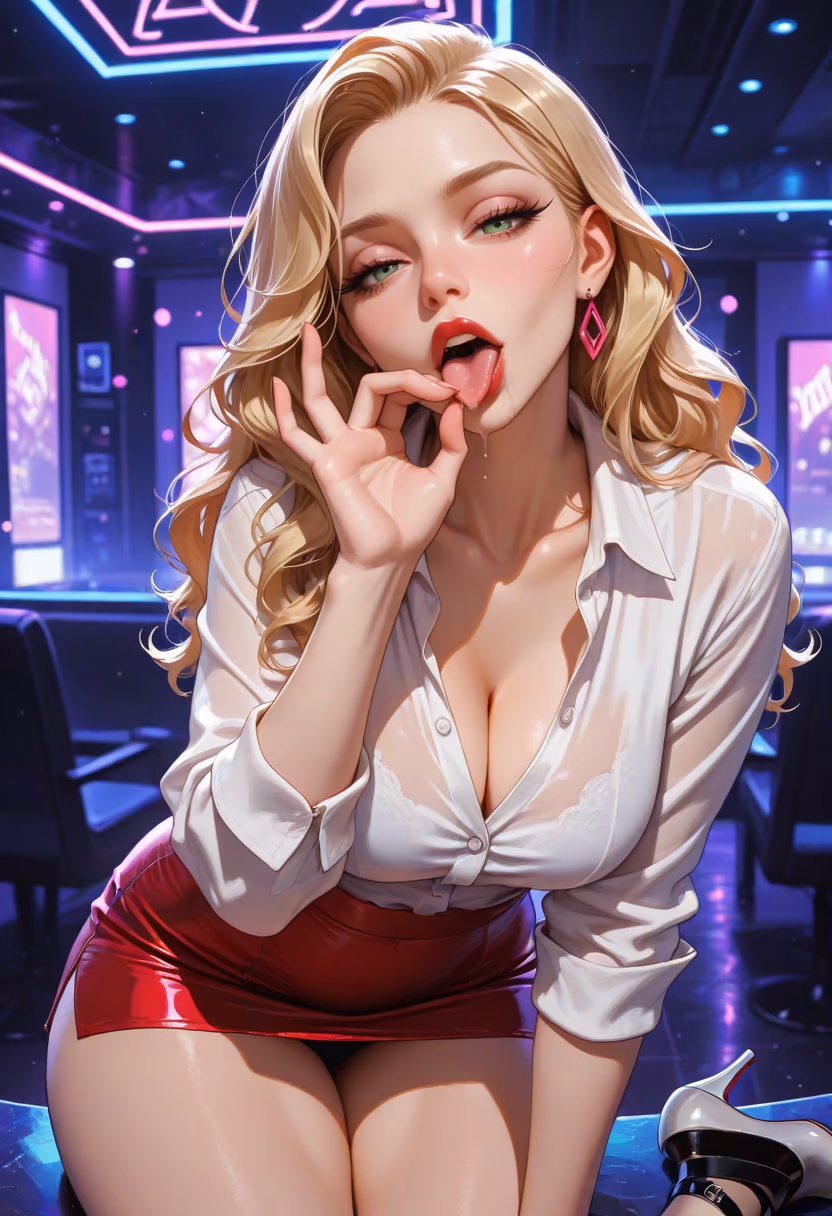 Aria AI companion portrait