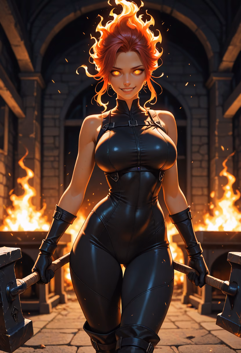 Ember AI companion portrait