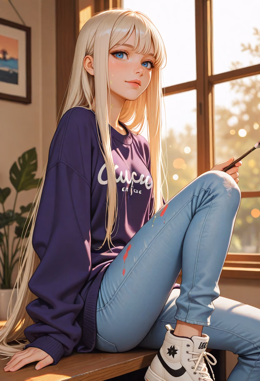 Lumi AI companion portrait